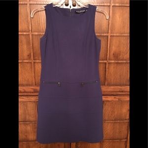 EUC  SHARP LOOKING PURPLE DRESS BY ANDREW MARC